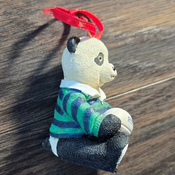 Vintage (1996) LANDS' END "Ping" Panda Bear Christmas Ornament NEW IN BOX - Picture 5 of 7